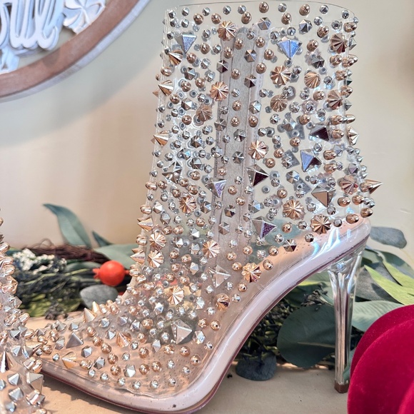 Azalea Wang "Can't Hurt Me Even If You Wanted To" Jeweled Stiletto Bootie - Picture 6 of 11